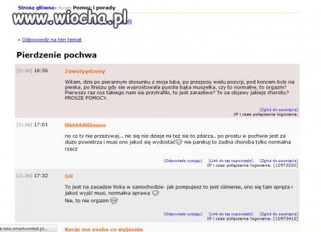 Ludzie to mają problemy...