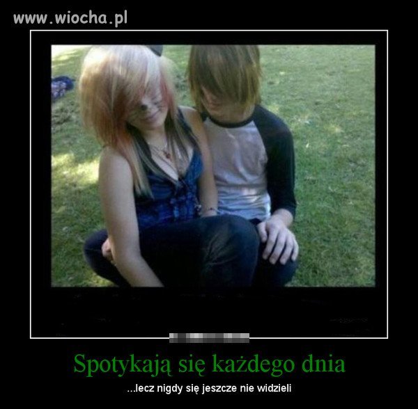 Nie chcą na siebie patrzeć