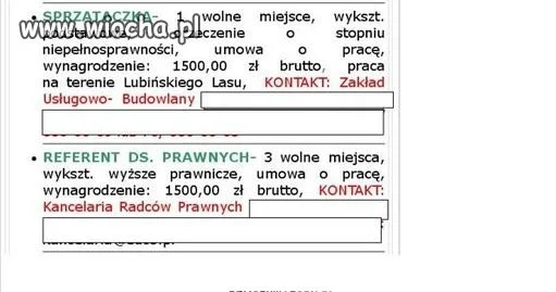 Wykształcenie wyższe prawnicze