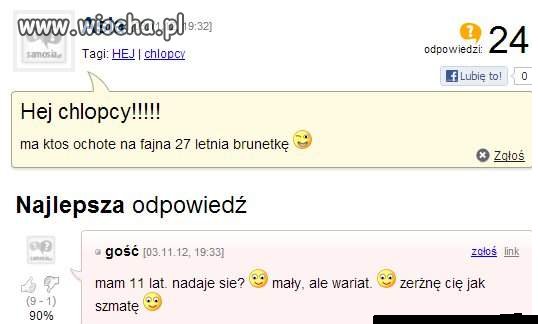 Małolat daje rade 