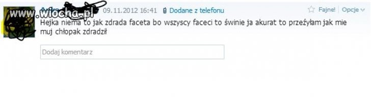 Faceci, ale my jesteśmy źli...