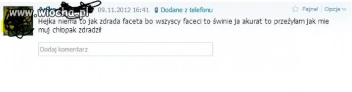 Faceci, ale my jesteśmy źli...