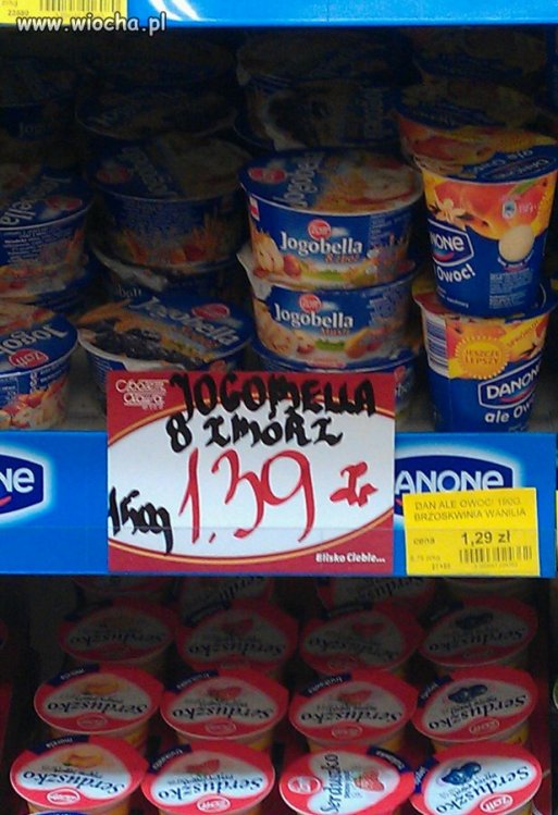 Nawet nie potrafi przepisać z opakowania?