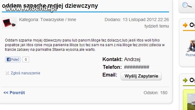 BRAK MI SŁÓW