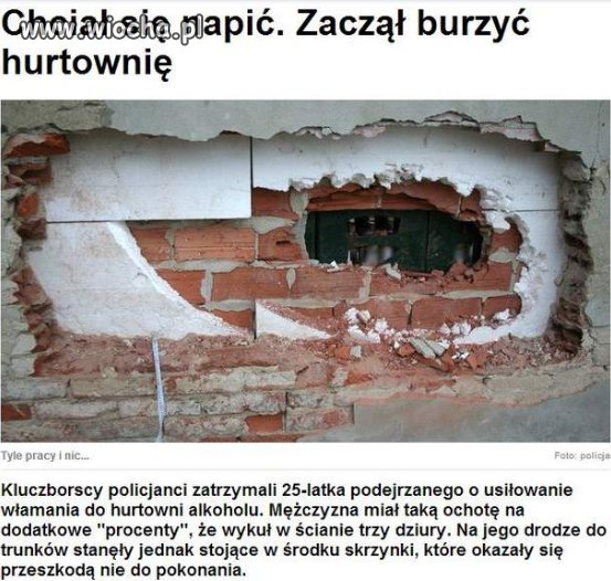 Nietypowe włamanie