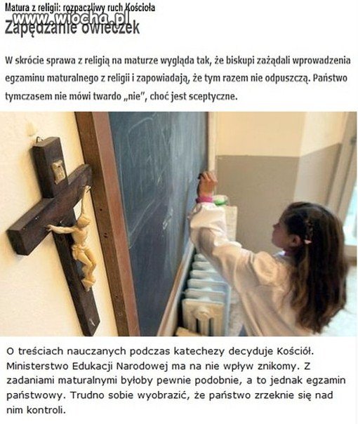 Matura z religii