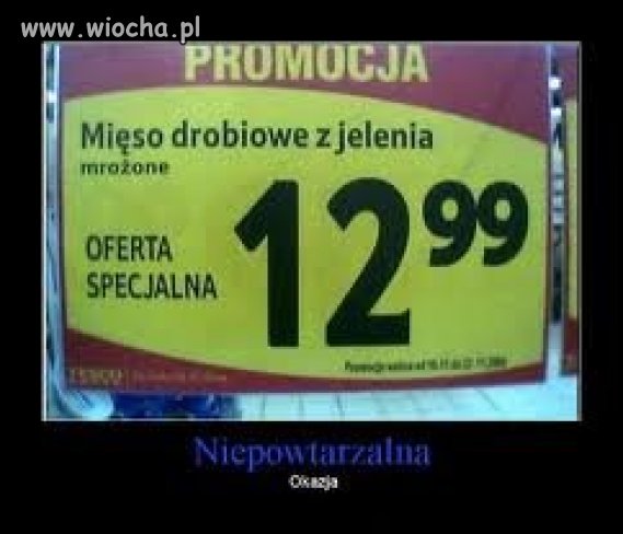 Zaskakująca promocja