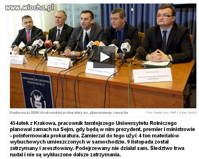 Zamach na Rząd