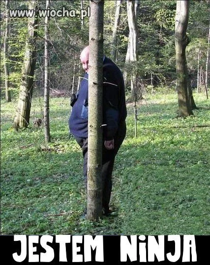 Jestem NINJA zaraz cię ...