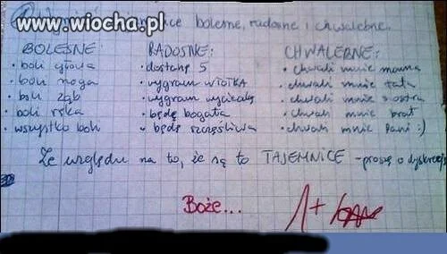 Boże?