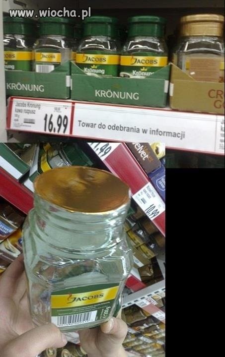 Tego jeszcze nie było. Kawa bez kawy.