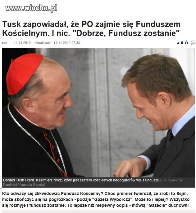 Obiecanki cacanki...a głupiemu radość