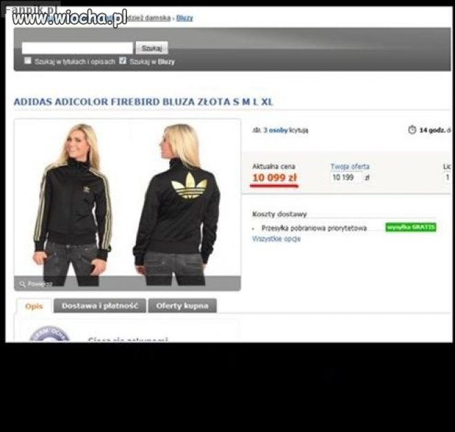 Bluza adidas na allegro
