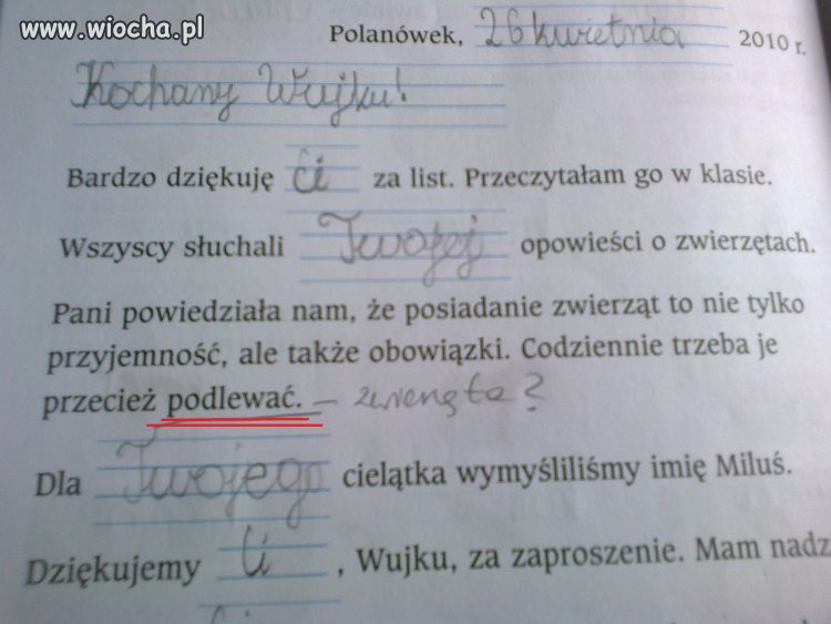 Nauka w 2 klasie Szkoły Podstawowej