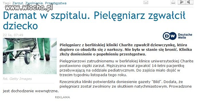 Ani do szpitala, ani do kościoła, ani do szkoły...