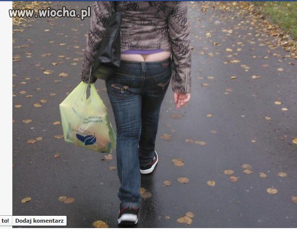 Dobrze dobrane spodnie.