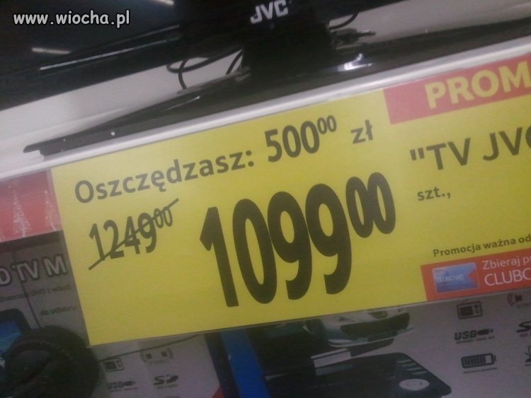 Wiocha w Tesco