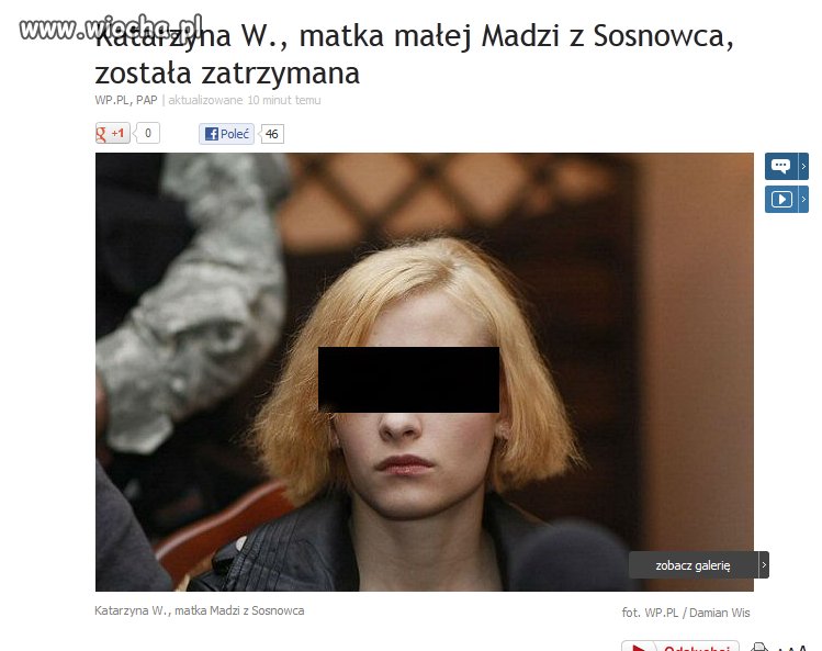 W końcu zatrzymana!!!