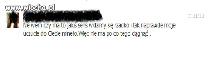 Zerwanie przez Facebooka