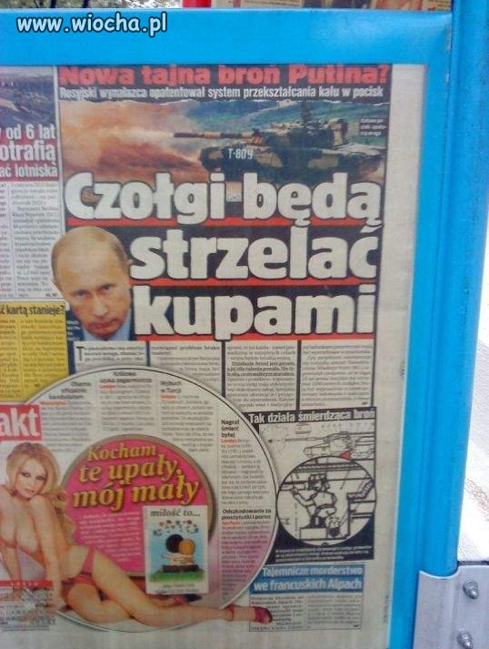To są ludzie w Polsce którzy taką gazetę finansują