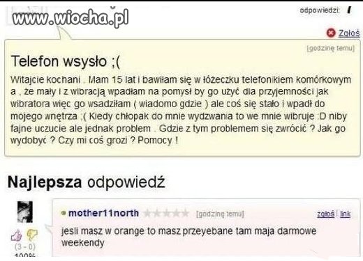 Zabawa telefonem w takim miejscu??
