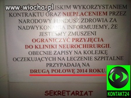 Służba zdrowia...
