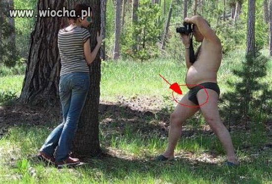 Sesyjka na łonie natury