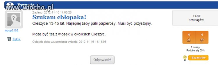 Wymagania dzisiejszych dzieci