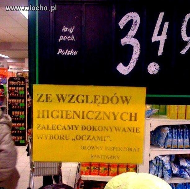 W Jednym z marketów...