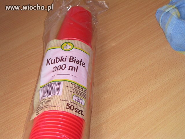 Kubki białe