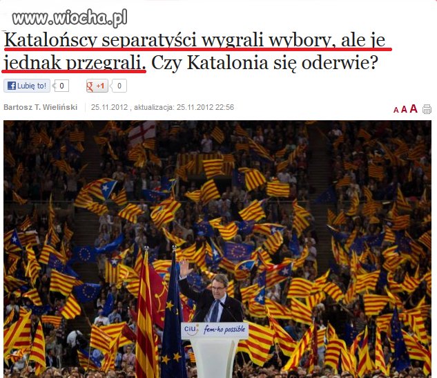 Wygrali wybory, ale je jednak przegrali