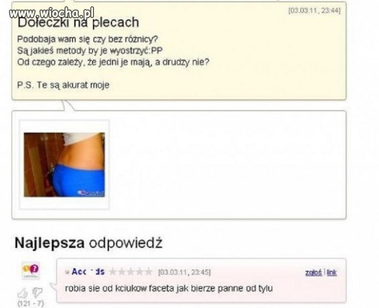 Dołeczki ???