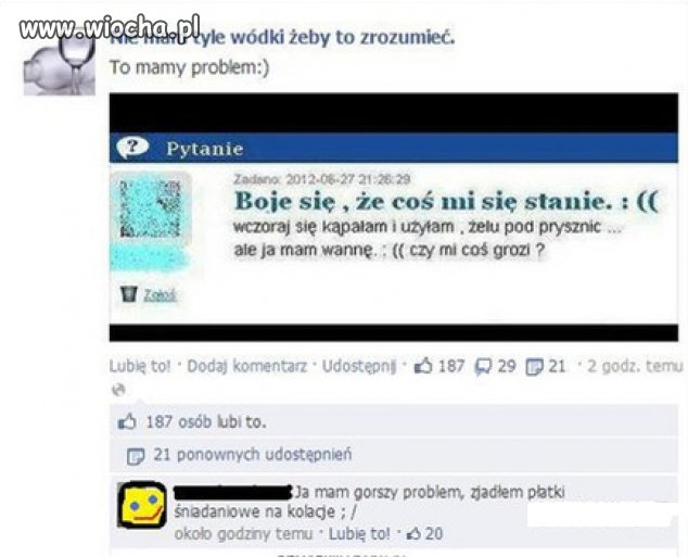 To mamy problem...