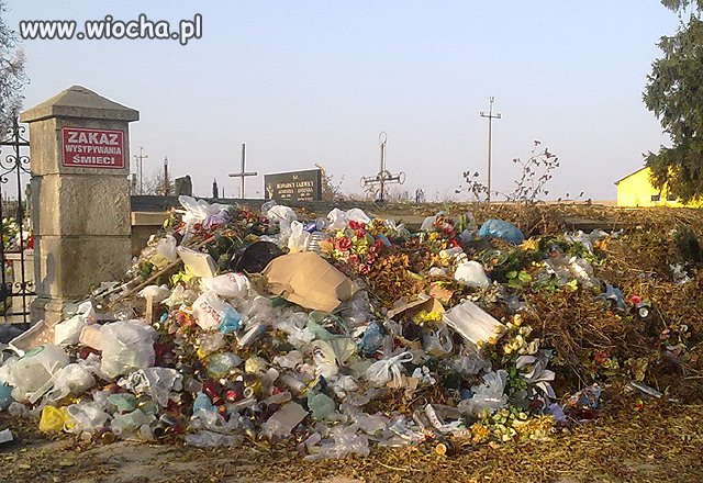 Szacunek dla zmarłych pod cmentarzami