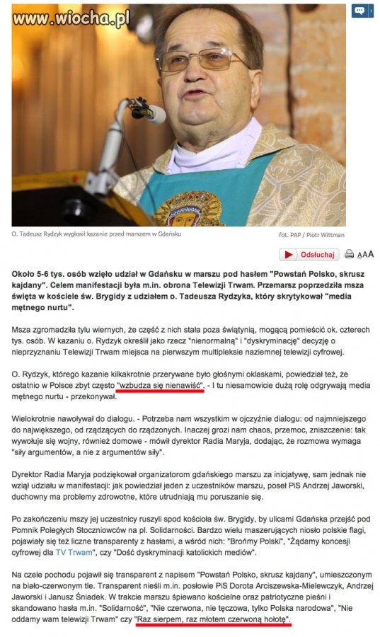 Kto widzi tutaj wzajemne zaprzeczenie. 