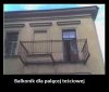 Mamusia wyjdzie na balkon zapalić ...