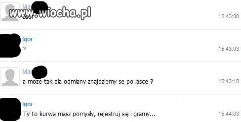 Rozmowa dwóch gimbusów