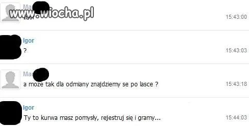Rozmowa dwóch gimbusów