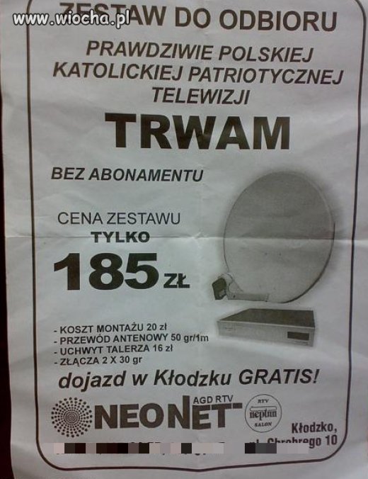 Coś dla armii Rydzyka...