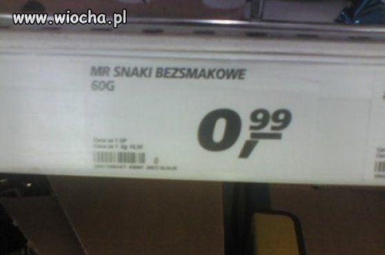Snaki bezsmakowe