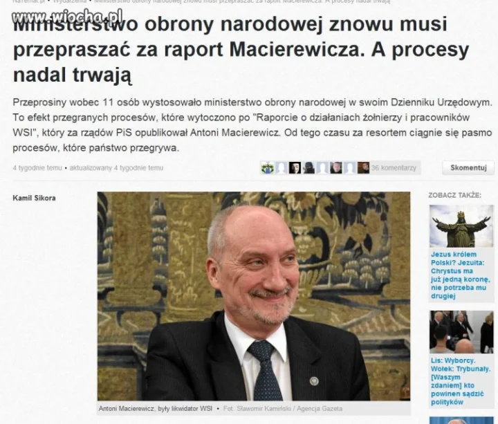 Dlaczego ten pan za to nie odpowiada ?