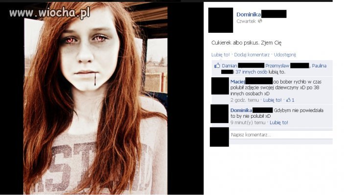 Nie ma to jak prosić swojego chłopaka o like 