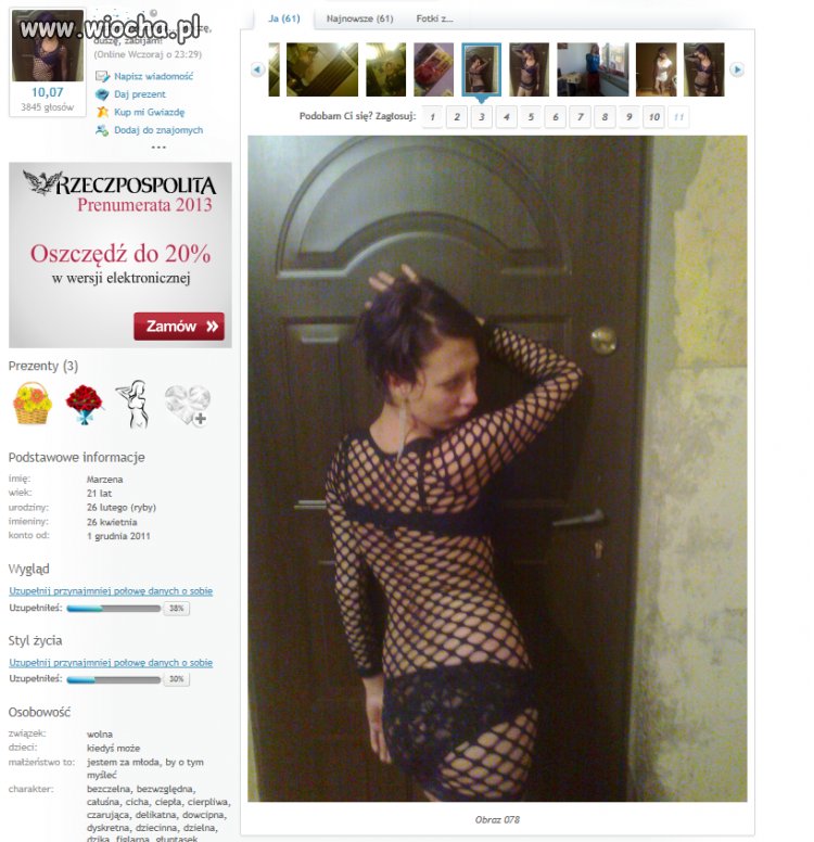 Nową sukienką