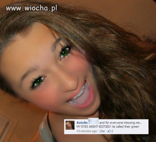 Czy ona ma taką skórę