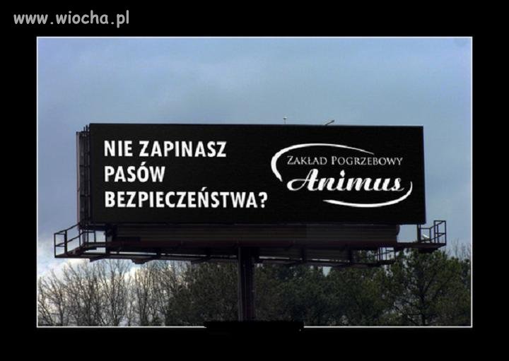 Lepiej zapinaj pasy 
