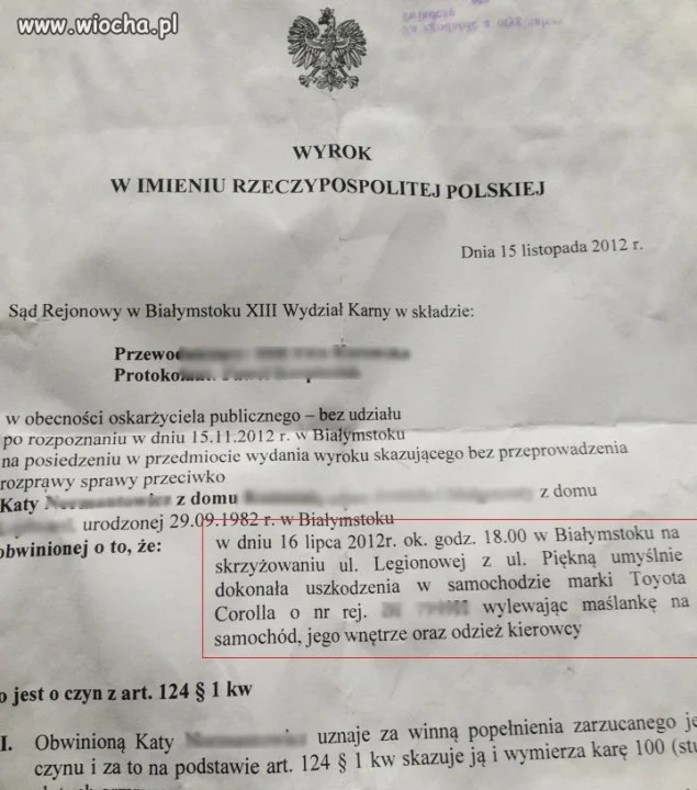 Wyroki sądu