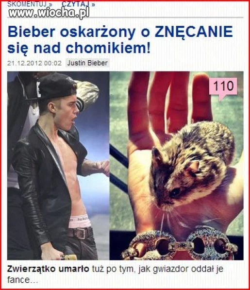 A tymczasem w świecie show biznesu..