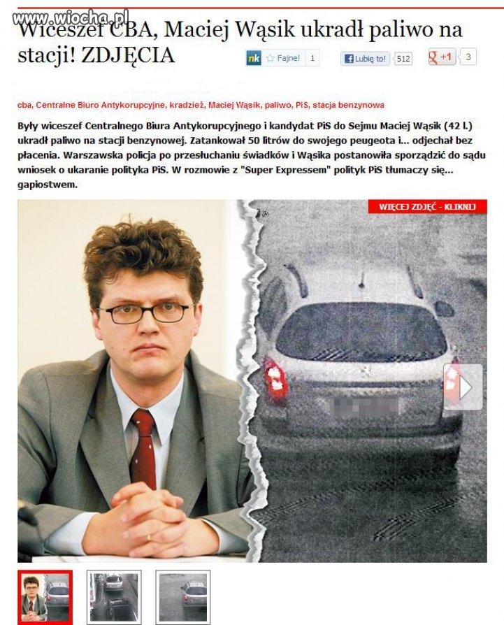 Złodziej z PIS ...