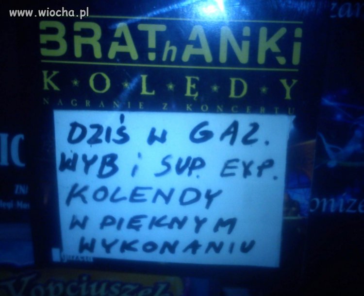 Piękne "kolendy" w kiosku...