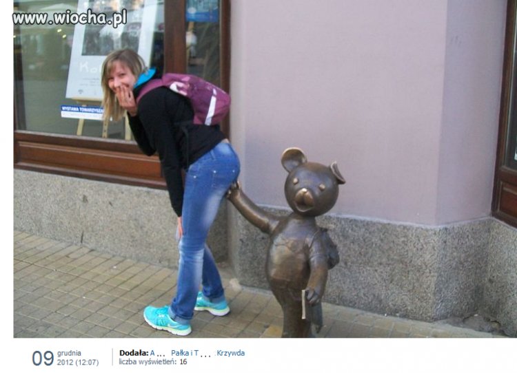Misio robi krzywde pałce